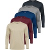 image:imageMens Mesh Long Sleeve Shirt UPF UV Sun Protection Quick Dry Athletic Gym  Available in Big amp Tall Fishing Running Undershirt Base Layer Boating Football Summer Sports Cooling amp Breathable5 Pack Set 4
