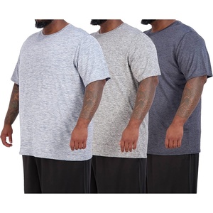 image:image3 Pack Mens Big and Tall Dry Fit T Shirts Workout Gym Athletic Crew Tee  Short Sleeve Breathable Cooling Moisture Wicking Summer Casual Activewear Running Basketball Golf Tennis Soccer HikingShort Sleeve  Set 13
