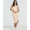 image:image3 Pack Womens Midi Dresses Sleeveless Tank Casual Long Beach Sundress Slit  Available In Plus Size Knee Length Ribbed Knit Shift Jersey Layering Work Travel Summer Vacation Comfy StretchySet 6