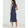 image:image3 Pack Womens Midi Dresses Sleeveless Tank Casual Long Beach Sundress Slit  Available In Plus Size Knee Length Ribbed Knit Shift Jersey Layering Work Travel Summer Vacation Comfy StretchySet 2