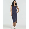 image:image3 Pack Womens Midi Dresses Sleeveless Tank Casual Long Beach Sundress Slit  Available In Plus Size Knee Length Ribbed Knit Shift Jersey Layering Work Travel Summer Vacation Comfy StretchySet 2