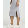 image:image3 Pack Womens Midi Dresses Sleeveless Tank Casual Long Beach Sundress Slit  Available In Plus Size Knee Length Ribbed Knit Shift Jersey Layering Work Travel Summer Vacation Comfy StretchySet 3