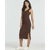 image:image3 Pack Womens Midi Dresses Sleeveless Tank Casual Long Beach Sundress Slit  Available In Plus Size Knee Length Ribbed Knit Shift Jersey Layering Work Travel Summer Vacation Comfy StretchySet 1
