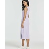 image:image3 Pack Womens Midi Dresses Sleeveless Tank Casual Long Beach Sundress Slit  Available In Plus Size Knee Length Ribbed Knit Shift Jersey Layering Work Travel Summer Vacation Comfy StretchySet 4