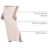 image:image3 Pack Womens Ribbed Maxi Long Skirts High Waisted with Side Slit Pencil  Work Summer Business Casual Dressy Cute Office Trendy Fall Winter Formal Ladies Stretchy Faldas De MujerSet 8