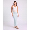 image:image3 Pack Womens Ribbed Maxi Long Skirts High Waisted with Side Slit Pencil  Work Summer Business Casual Dressy Cute Office Trendy Fall Winter Formal Ladies Stretchy Faldas De MujerSet 3