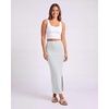 image:image3 Pack Womens Ribbed Maxi Long Skirts High Waisted with Side Slit Pencil  Work Summer Business Casual Dressy Cute Office Trendy Fall Winter Formal Ladies Stretchy Faldas De MujerSet 6