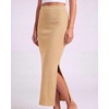 image:image3 Pack Womens Ribbed Maxi Long Skirts High Waisted with Side Slit Pencil  Work Summer Business Casual Dressy Cute Office Trendy Fall Winter Formal Ladies Stretchy Faldas De MujerSet 6