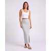 image:image3 Pack Womens Ribbed Maxi Long Skirts High Waisted with Side Slit Pencil  Work Summer Business Casual Dressy Cute Office Trendy Fall Winter Formal Ladies Stretchy Faldas De MujerSet 5
