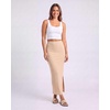 image:image3 Pack Womens Ribbed Maxi Long Skirts High Waisted with Side Slit Pencil  Work Summer Business Casual Dressy Cute Office Trendy Fall Winter Formal Ladies Stretchy Faldas De MujerSet 4