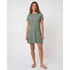 image:image3 Pack Womens T Shirt Dresses Casual Short Sleeve Midi Dress Pockets  Available In Plus Size Summer Cute Vacation Breathable Shift Jersey Beach Travel Work Swing Loose Comfy EverydaySet 3