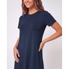image:image3 Pack Womens T Shirt Dresses Casual Short Sleeve Midi Dress Pockets  Available In Plus Size Summer Cute Vacation Breathable Shift Jersey Beach Travel Work Swing Loose Comfy EverydaySet 9