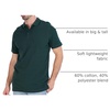 image:image4 Pack Mens Cotton Pique Polo Shirts Short Sleeve Collared Golf Work  Available In Big amp Tall Casual Business Knit Summer Classic Sports Athletic Tennis  Camisetas Algodon HombresSet 1