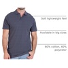 image:image4 Pack Mens Cotton Pique Polo Shirts Short Sleeve Collared Golf Work  Available In Big amp Tall Casual Business Knit Summer Classic Sports Athletic Tennis  Camisetas Algodon HombresSet 4