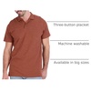 image:image4 Pack Mens Cotton Pique Polo Shirts Short Sleeve Collared Golf Work  Available In Big amp Tall Casual Business Knit Summer Classic Sports Athletic Tennis  Camisetas Algodon HombresSet 6