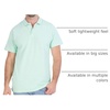 image:image4 Pack Mens Cotton Pique Polo Shirts Short Sleeve Collared Golf Work  Available In Big amp Tall Casual Business Knit Summer Classic Sports Athletic Tennis  Camisetas Algodon HombresSet 2