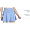 image:image4 Pack Womens Skater Skort Pleated Cute Tennis Golf Athletic Skirt Pockets  Available In Plus Size Built In Shorts Underneath Summer Casual Workout Pickleball Sport A Line Flared Stretchy Silky SoftSet 8