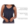 image:image5 Pack Womens Dry Fit Tank Tops Sleeveless Athletic Workout Gym Yoga  Available In Plus Size Moisture Wicking Racerback Running Pilates Tennis Hiking Muscle Activewear Exercise SportsSet 7