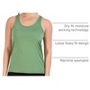 image:image5 Pack Womens Dry Fit Tank Tops Sleeveless Athletic Workout Gym Yoga  Available In Plus Size Moisture Wicking Racerback Running Pilates Tennis Hiking Muscle Activewear Exercise SportsSet 14