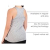 image:image5 Pack Womens Dry Fit Tank Tops Sleeveless Athletic Workout Gym Yoga  Available In Plus Size Moisture Wicking Racerback Running Pilates Tennis Hiking Muscle Activewear Exercise SportsSet 12