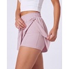 image:imageReal Essentials 4 Pack Womens Flowy Dry Fit Running Short  Spandex Underneath Athletic Workout Gym Shorts Plus AvailableSet 2