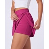 image:imageReal Essentials 4 Pack Womens Flowy Dry Fit Running Short  Spandex Underneath Athletic Workout Gym Shorts Plus AvailableSet 3