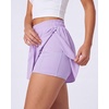 image:imageReal Essentials 4 Pack Womens Flowy Dry Fit Running Short  Spandex Underneath Athletic Workout Gym Shorts Plus AvailableSet 7