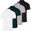 image:image4 Pack Mens Cotton Pique Polo Shirts Short Sleeve Collared Golf Work  Available In Big amp Tall Casual Business Knit Summer Classic Sports Athletic Tennis  Camisetas Algodon HombresSet 1