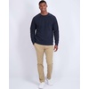 image:image3 Pack Mens Fleece Pullover Sweatshirt Long Sleeve Crewneck Soft Sweater  Available in Big amp Tall Cotton Blend Athletic Gym Workout Casual Plain Cozy Plush Comfy LightweightSet 11