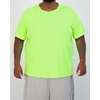 image:image3 Pack Mens Big and Tall Dry Fit T Shirts Workout Gym Athletic Crew TeeShort Sleeve  Set 7