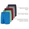 image:image5 Pack Mens 5 Dry Fit Shorts Athletic Gym Running Workout Casual PocketsSet 6