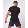 image:image5 Pack Mens Dry Fit Short Sleeve Crew T Shirts Gym Tees Athletic WorkoutSolid Black  Solid Black  Solid Black  Solid Black  Solid Black