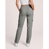 image:image3 Pack Womens Fleece Cargo Pants Sweatpants Casual Baggy Lounge PocketsSolid Black  Charcoal Heather  Grey Heather