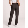 image:image3 Pack Womens Fleece Cargo Pants Sweatpants Casual Baggy Lounge PocketsSolid Black  Solid Chocolate Torte  Solid Moonbeam