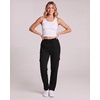 image:image3 Pack Womens Fleece Cargo Pants Sweatpants Casual Baggy Lounge PocketsSolid Black  Solid Mojave Desert  Solid Orchid Petal