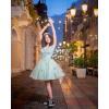 imageYoujiayi 3D Butterfly Short Homecoming Dresses for Teens Off Shoulder DAMA Dresses for Quinceanera Glitter Sequin Prom DressBlush Pink
