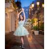 imageYoujiayi 3D Butterfly Short Homecoming Dresses for Teens Off Shoulder DAMA Dresses for Quinceanera Glitter Sequin Prom DressFuchsia