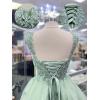 imageYoujiayi 3D Butterfly Short Homecoming Dresses for Teens Off Shoulder DAMA Dresses for Quinceanera Glitter Sequin Prom DressFuchsia