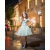 imageYoujiayi 3D Butterfly Short Homecoming Dresses for Teens Off Shoulder DAMA Dresses for Quinceanera Glitter Sequin Prom DressRoyal Blue