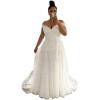 imageYoujiayi Off Shoulder Wedding Dresses for Bride Lace Appliques Bridal Dresses with Train Princess Tulle Wedding Ball GownBlush Pink