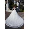 imageYoujiayi Princess 34 Sleeve Wedding Dresses for Bride Puffy Lace Tulle Bridal Gown Off Shoulder Wedding Gowns with TrainChampagne