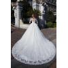 imageYoujiayi Princess 34 Sleeve Wedding Dresses for Bride Puffy Lace Tulle Bridal Gown Off Shoulder Wedding Gowns with TrainIvory