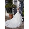 imageYoujiayi Princess 34 Sleeve Wedding Dresses for Bride Puffy Lace Tulle Bridal Gown Off Shoulder Wedding Gowns with TrainIvory