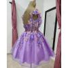 imageYoujiayi 3D Butterfly Short Homecoming Dresses for Teens Off Shoulder DAMA Dress for Quinceanera Puffy Tulle Short Prom GownDusty Mauve