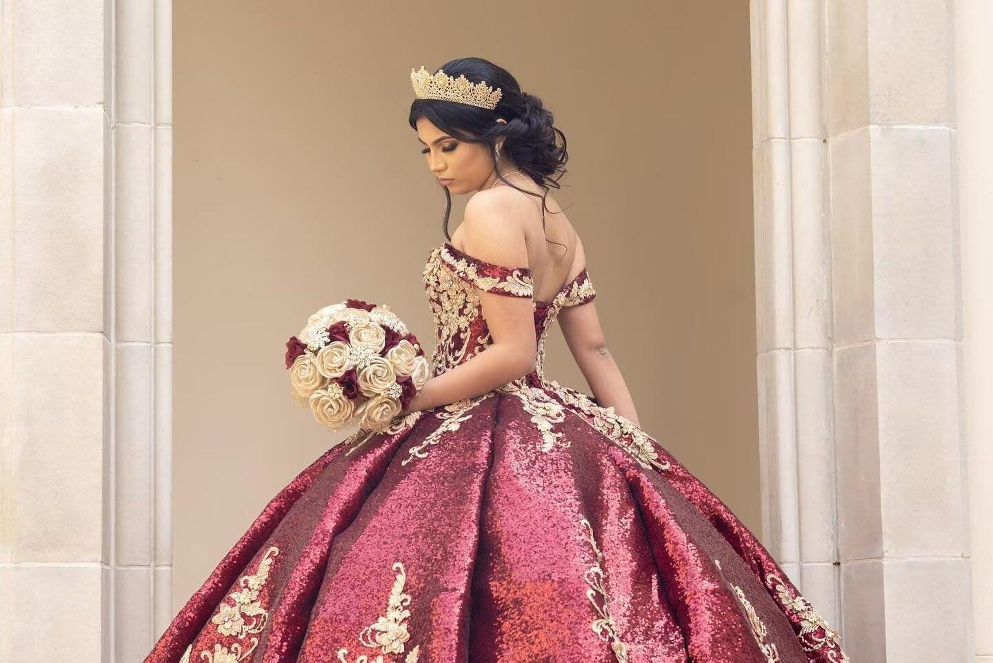 imageYoujiayi Sparkly Sequin Quinceanera Dresses Gold Appliques Ball Gowns Off Shoulder Beaded Sweet 16 Dresses for WomenLight Pink