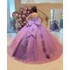 imageYoujiayi 3D Floral Quinceanera Dresses with Bow Off Shoulder Beaded Sweet 16 Dresses Puffy Lace Appliques Long Ball GownDusty Rose