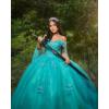 imageYoujiayi Princess Off Shoulder Quinceanera Dresses with Cape Puffy Tulle Sweet 16 Dress Lace Beaded Ball Gown with TrainYellow Dark