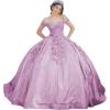 imageYoujiayi Womens 3D Floral Quinceanera Dresses Long Puffy Tulle Ball Gowns Off Shoulder Prom Dress YJY69Dusty Mauve