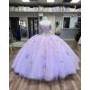 imageYoujiayi 3D Flowers Quinceanera Dresses Puffy Off Shoulder Sweet 16 Dress with Train Princess Lace Appliques Long Ball GownDusty Sage
