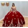 imageYoujiayi Sparkly Velvet Quinceanera Dresses Off Shoulder Sequin Sweet 16 Dress with Train Gold Lace Appliques Long Ball GownFuchsia